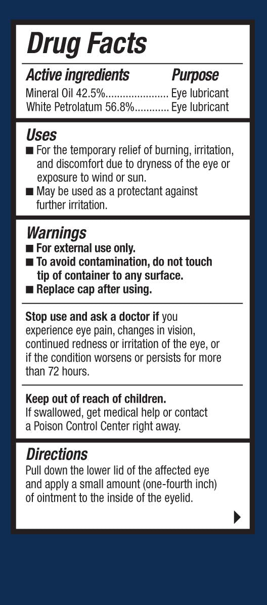 Application image demonstrates gentle, easy-to-use ointment for soothing evenings.
