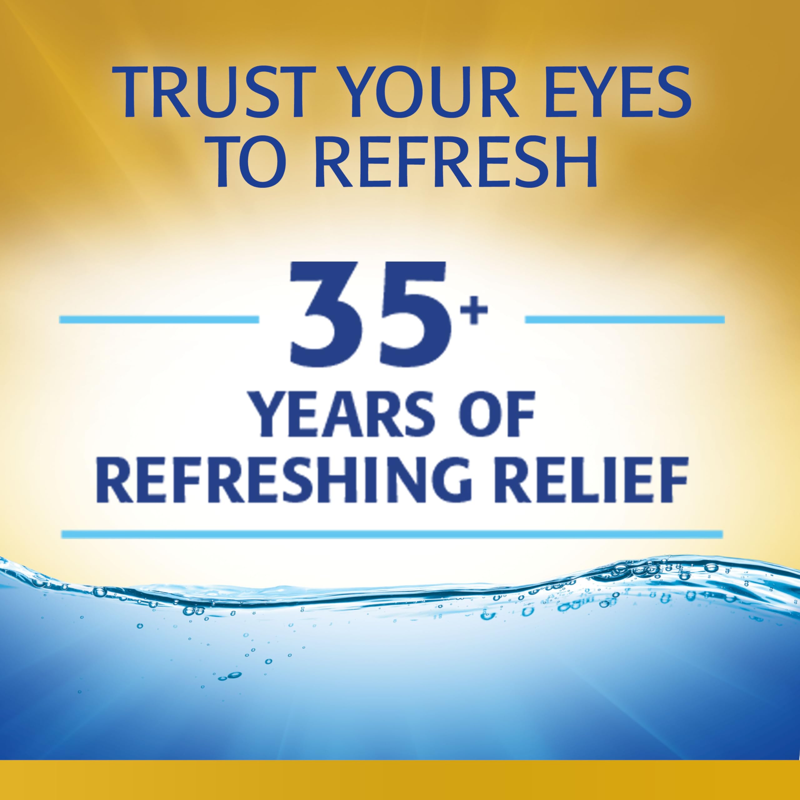 Refresh Optive Mega-3 HydroCell technology hydrates and rehydrates the eye.