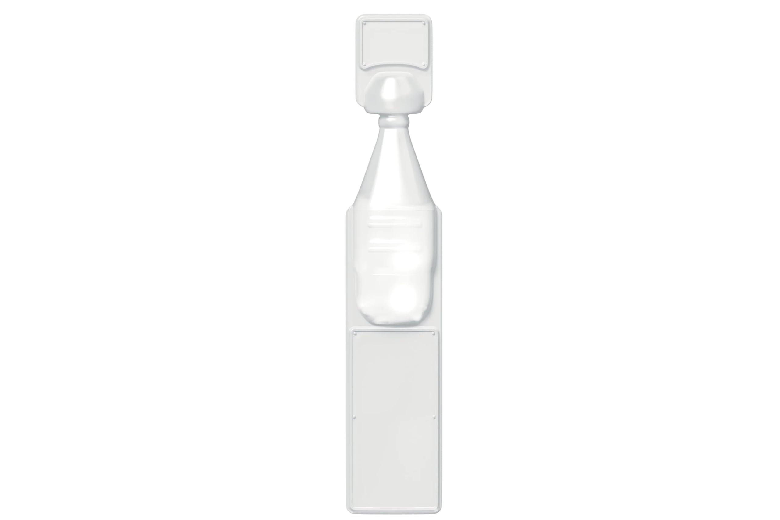 Packaging with dropper tip for Refresh Optive Mega 3 eye drops.