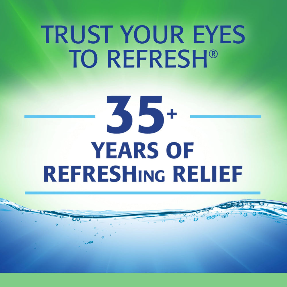 Refresh Plus humectante instantáneo; hidrata y suaviza la molestia ocular.