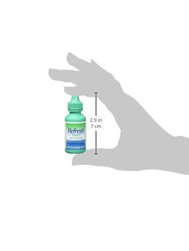 Note about removing contact lenses before applying drops