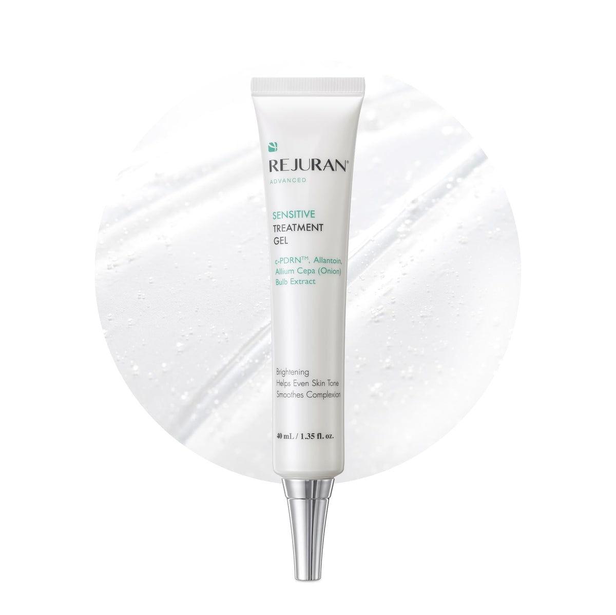 REJURAN Advanced Scar Gel bottle front highlighting packaging and scar texture focus