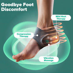 Rejuvacare FootRenew wrap side view highlighting portable design for travel.