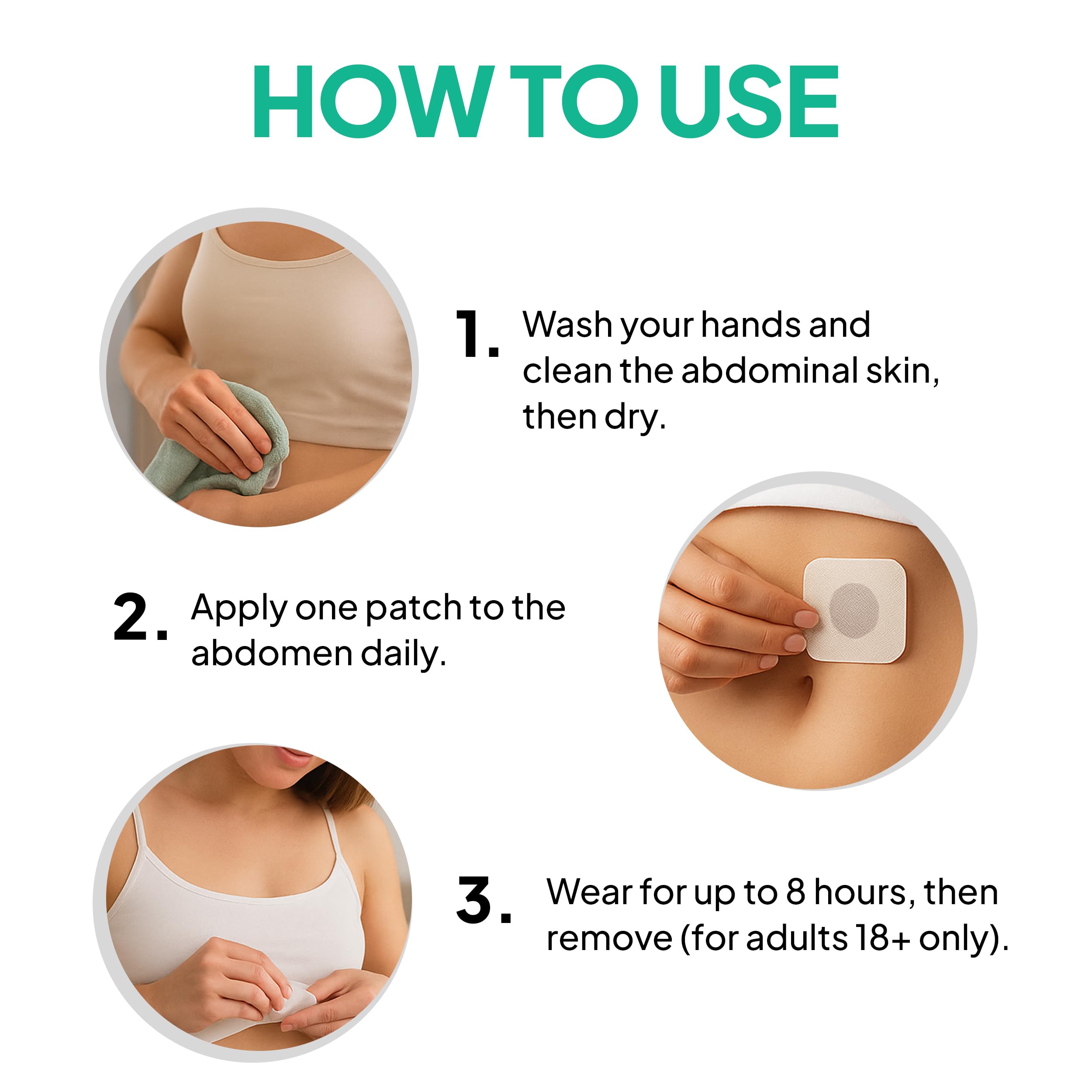 One-month supply supports consistent daily use.