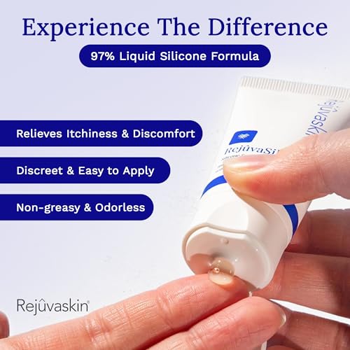 RejuvaSil packaging box ready for convenient scar care.