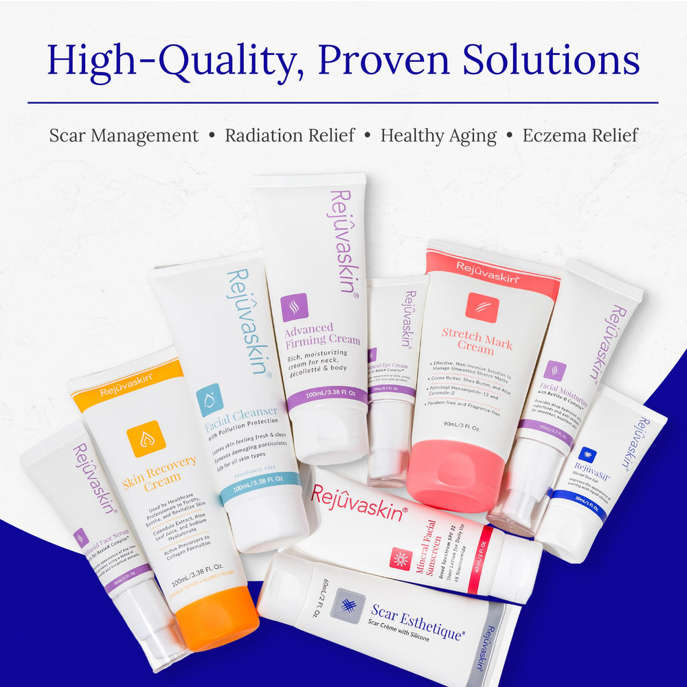 Rejuvaskin Scar Esthetique packaging front highlights brand