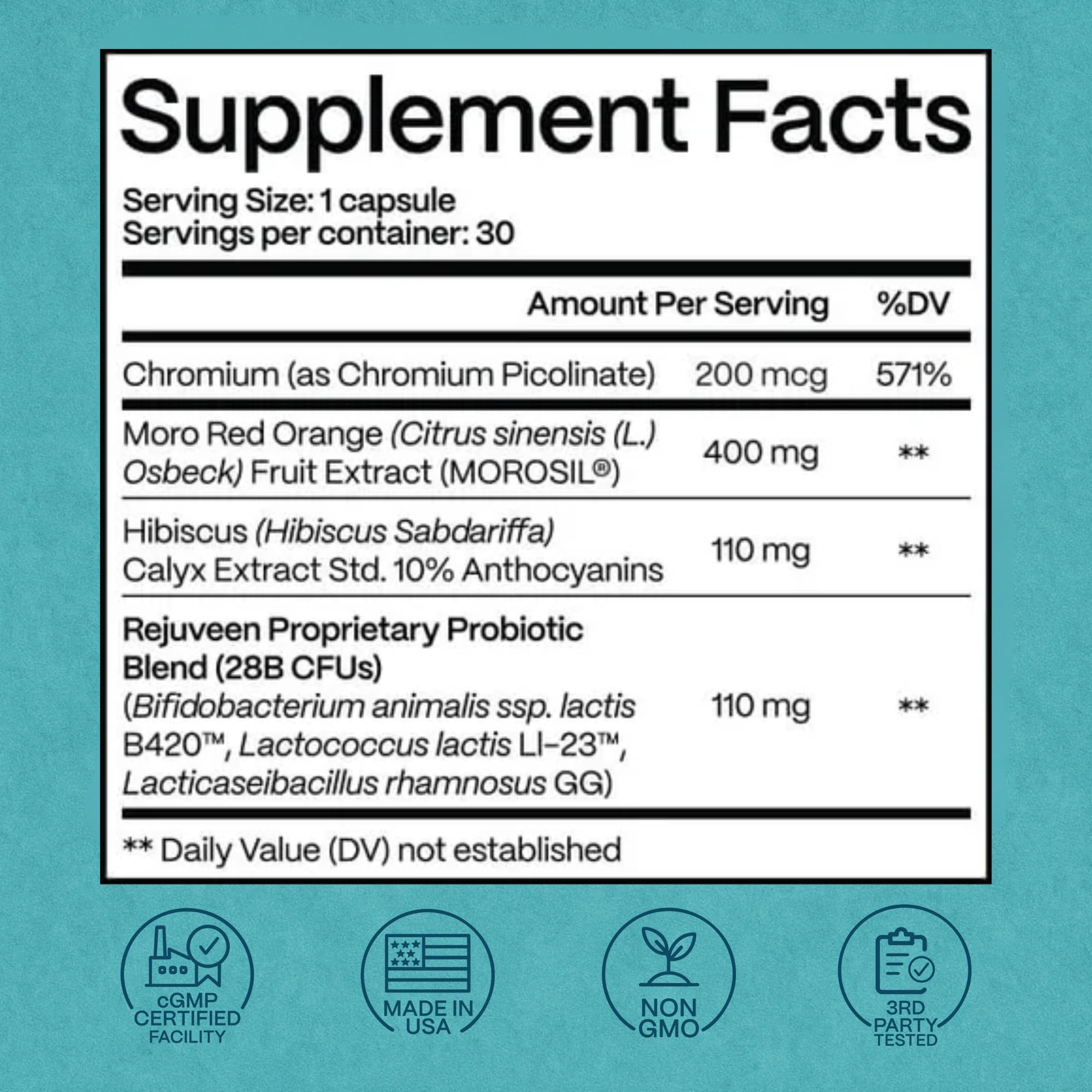 Rejuveen Provitalean with gut-friendly foods imagery suggesting gut health synergy.