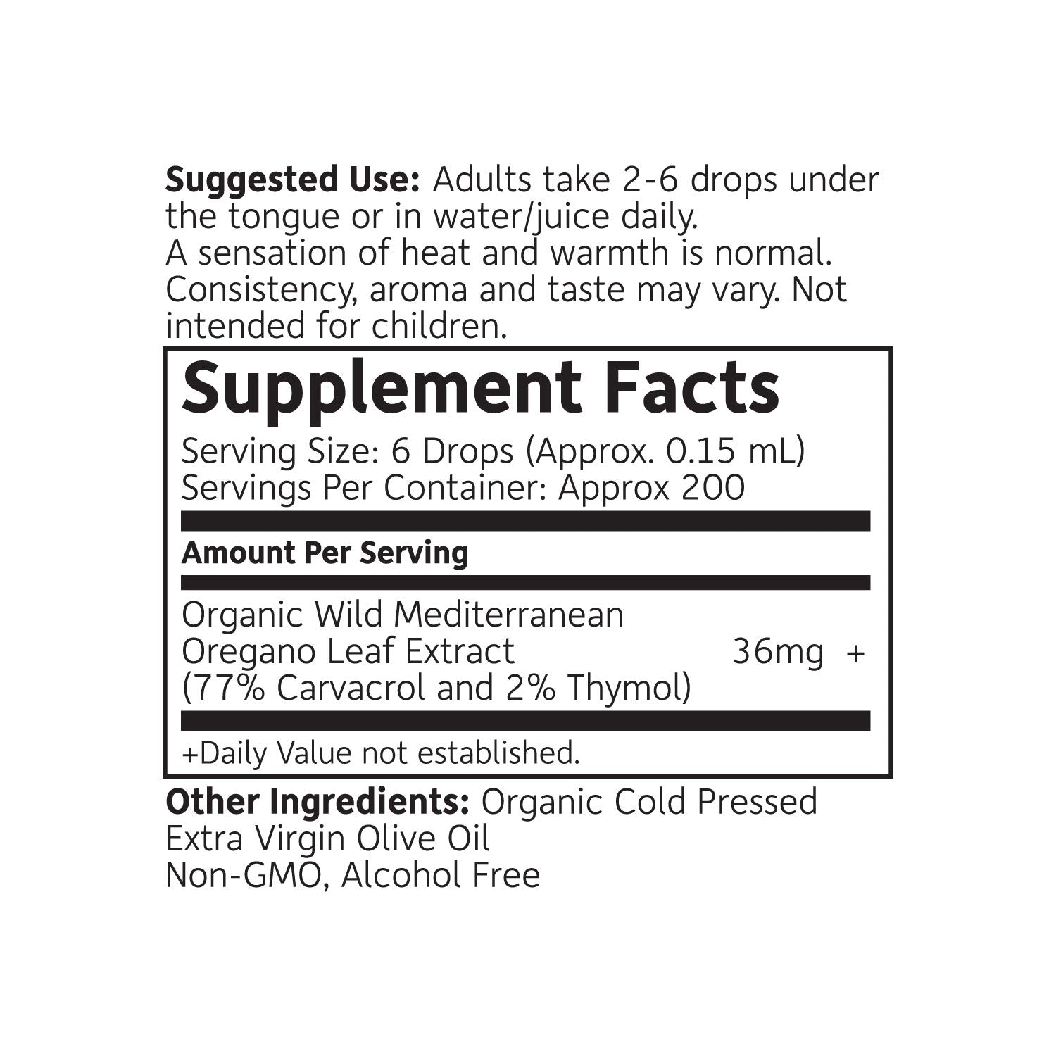 RejuveNaturals Oil of Oregano pouring drops into glass for easy use.