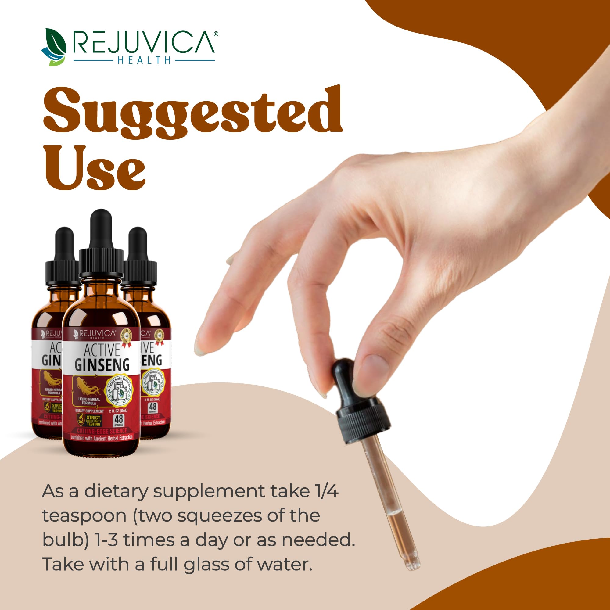 Rejuvica Health Active Ginseng showcases natural ginsenosides from Korean Red Panax.