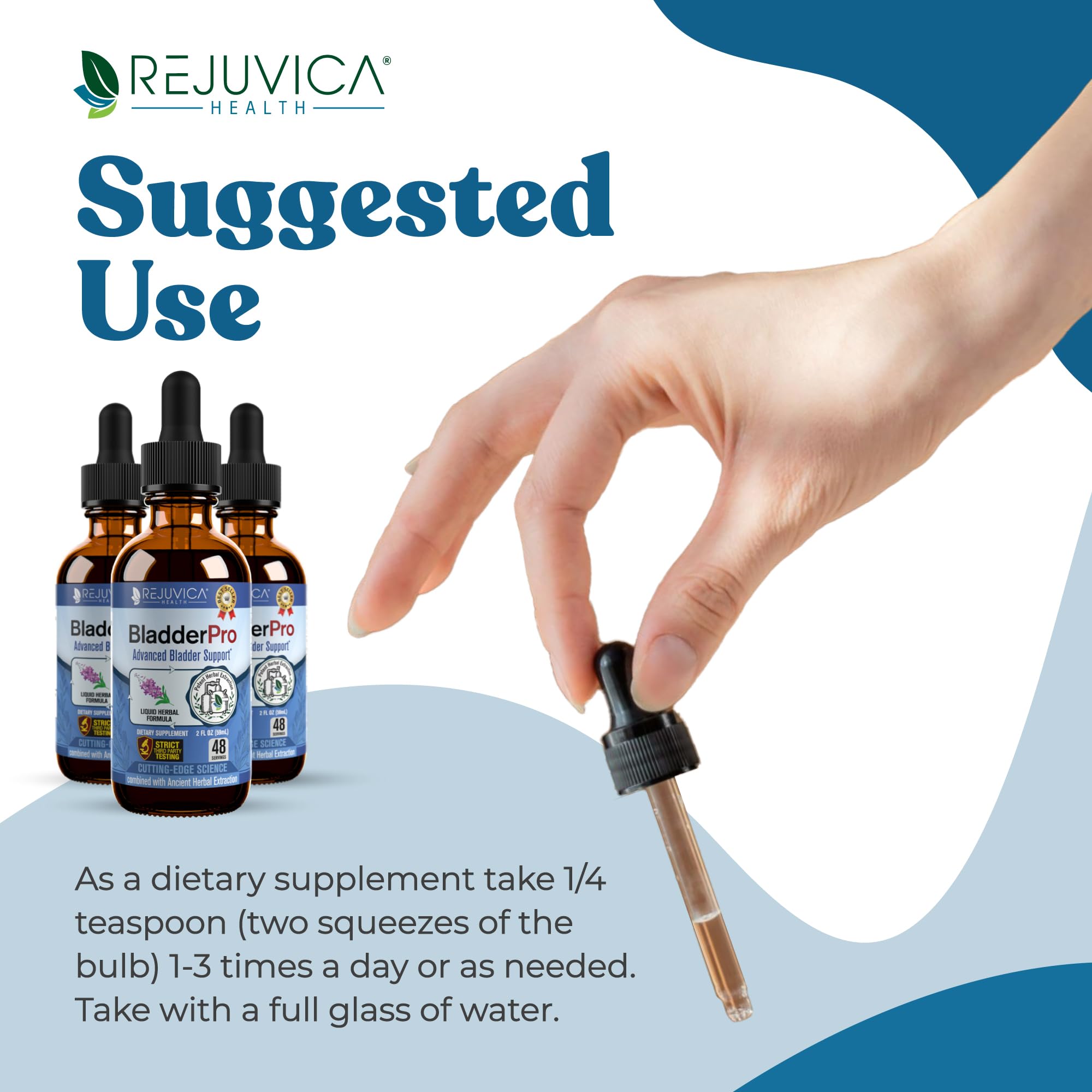 Rejuvica Health BladderPro Uva Ursi appearance supports natural balance.