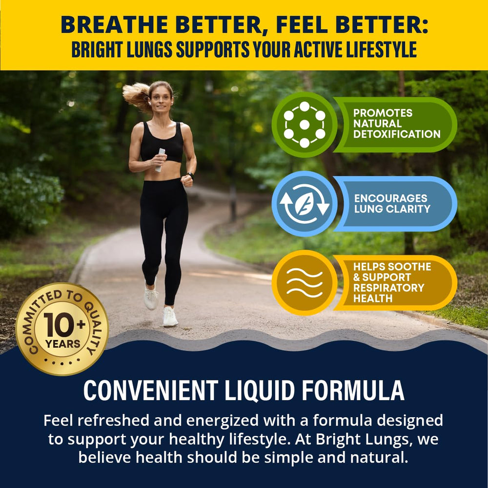 Rejuvica Health Bright Lungs alcohol-free extraction preserves delicate ingredients.