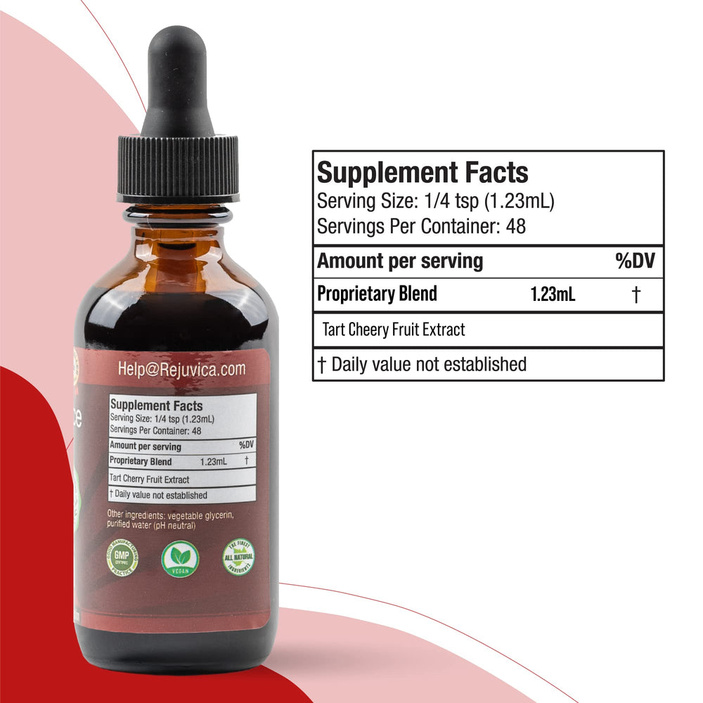 Rejuvica Health Cherry Force packaging shown for everyday use and travel.
