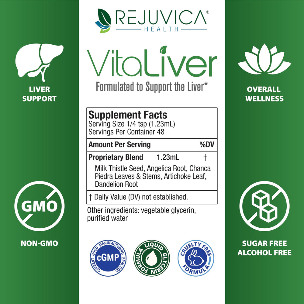 Daily-use VitaLiver supports quick, sip-friendly wellness routines.