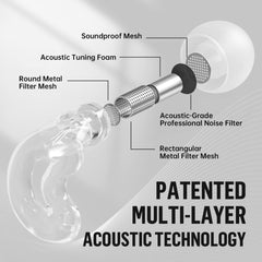 Relaxcharm: filtrado de 19 dB para reducir picos sonoros.