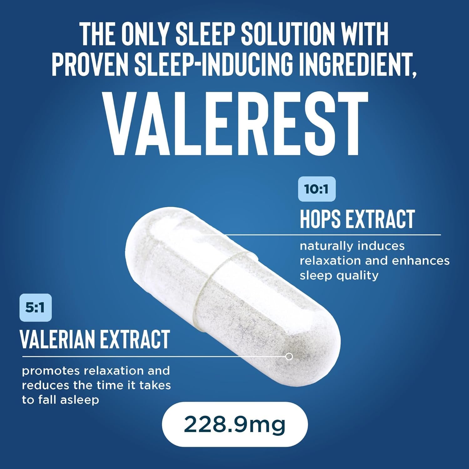 Relaxium Sleep Aid includes GABA and passionflower for balanced mind and rest