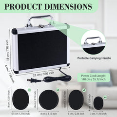 RELEDESA heating box in aluminum with 110V power for quick warming