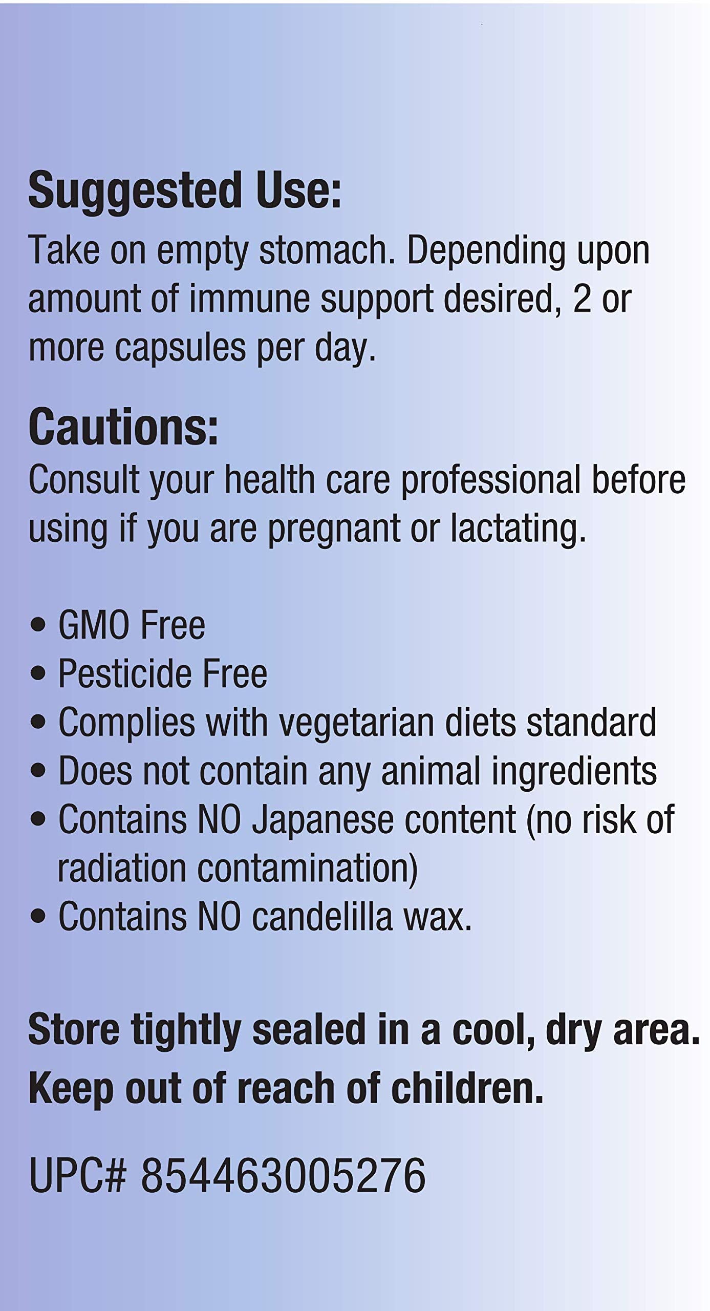 Relentless Improvement 120ct bottle on table, convenient daily immune support.