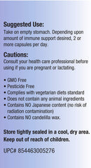 Relentless Improvement 120ct bottle on table, convenient daily immune support.