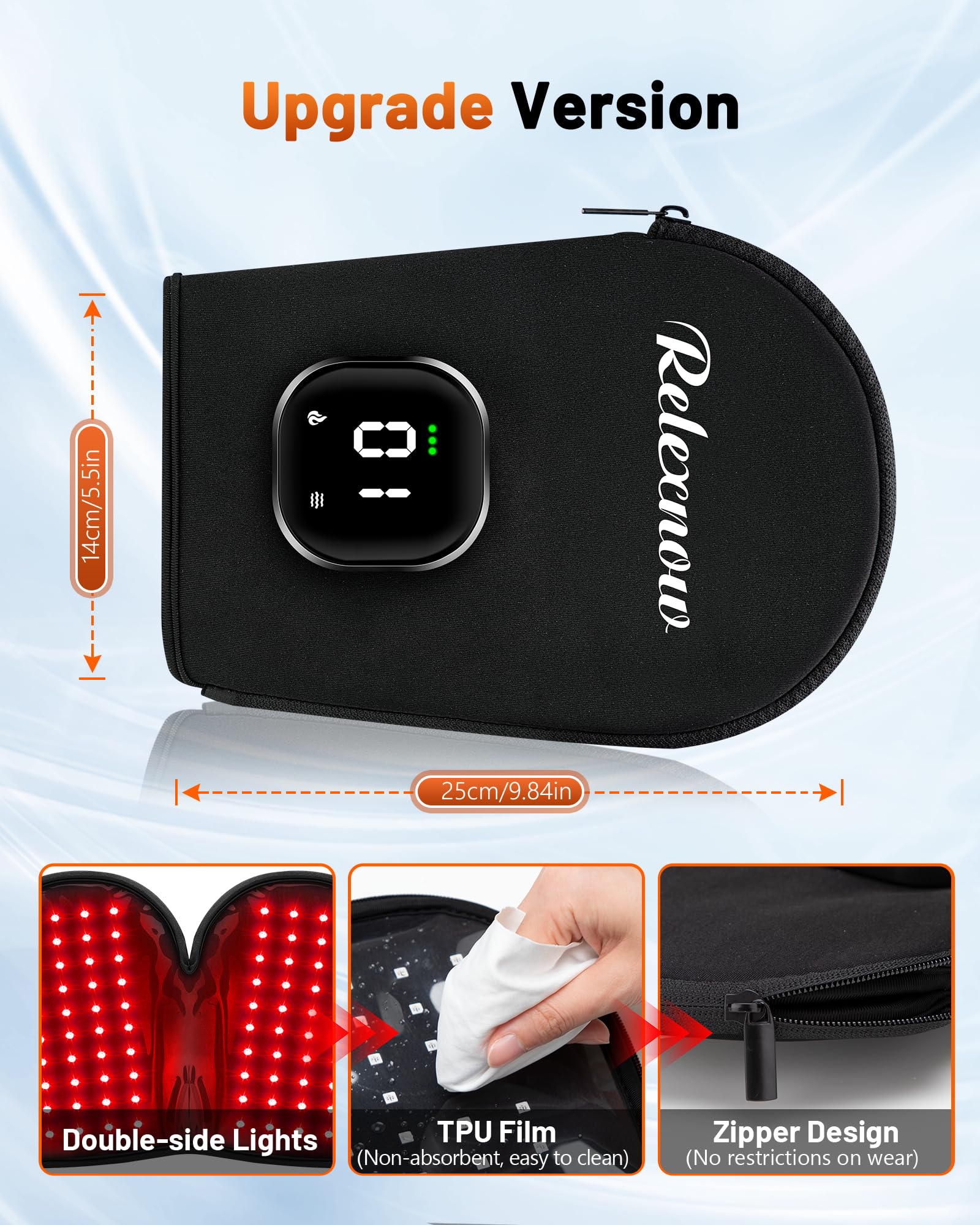 RELEXNOW dual-sided 80-bead module enables comprehensive hand therapy