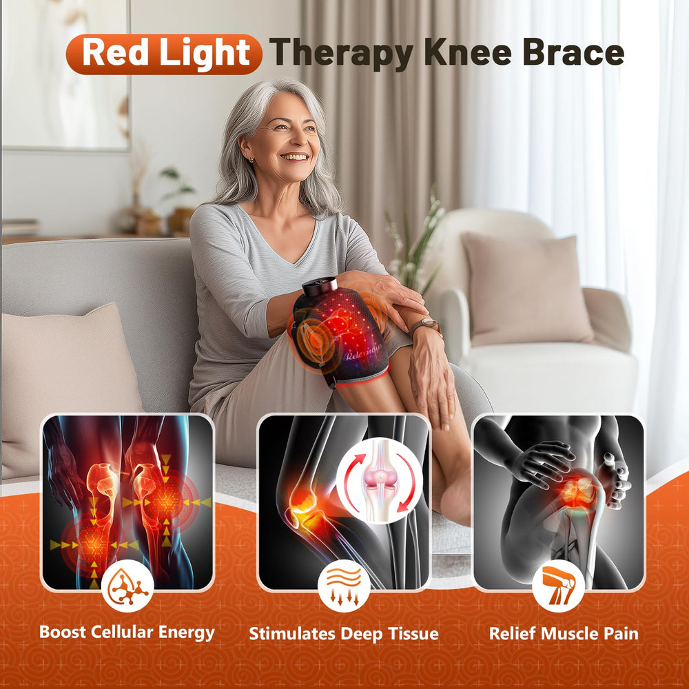 RELEXNOW extension band fits elbows and shoulders for versatile therapeutic use.