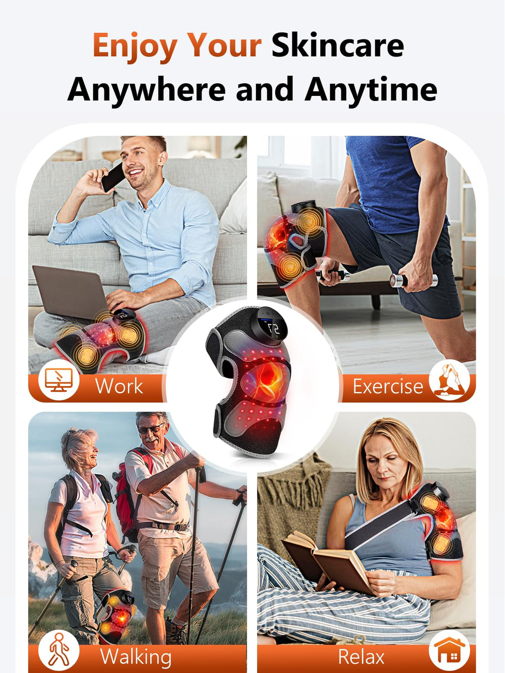 RELEXNOW one-year guarantee with 24/7 support for worry-free assistance.