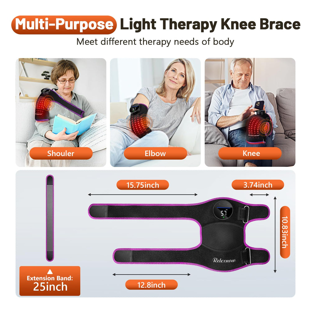RELEXNOW portable knee brace ready for use anywhere
