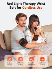 RELEXNOW ergonomic design with a thumb hole ensures stable fit during use.