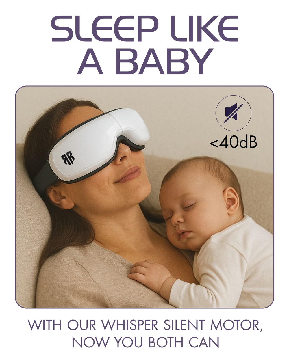 Relief Rebel interface shows five massage modes for customization.