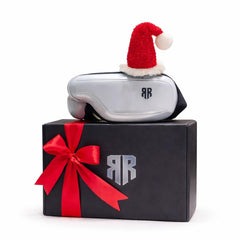 Relief Rebel eye massager with heat close-up, gentle warmth for eye comfort.