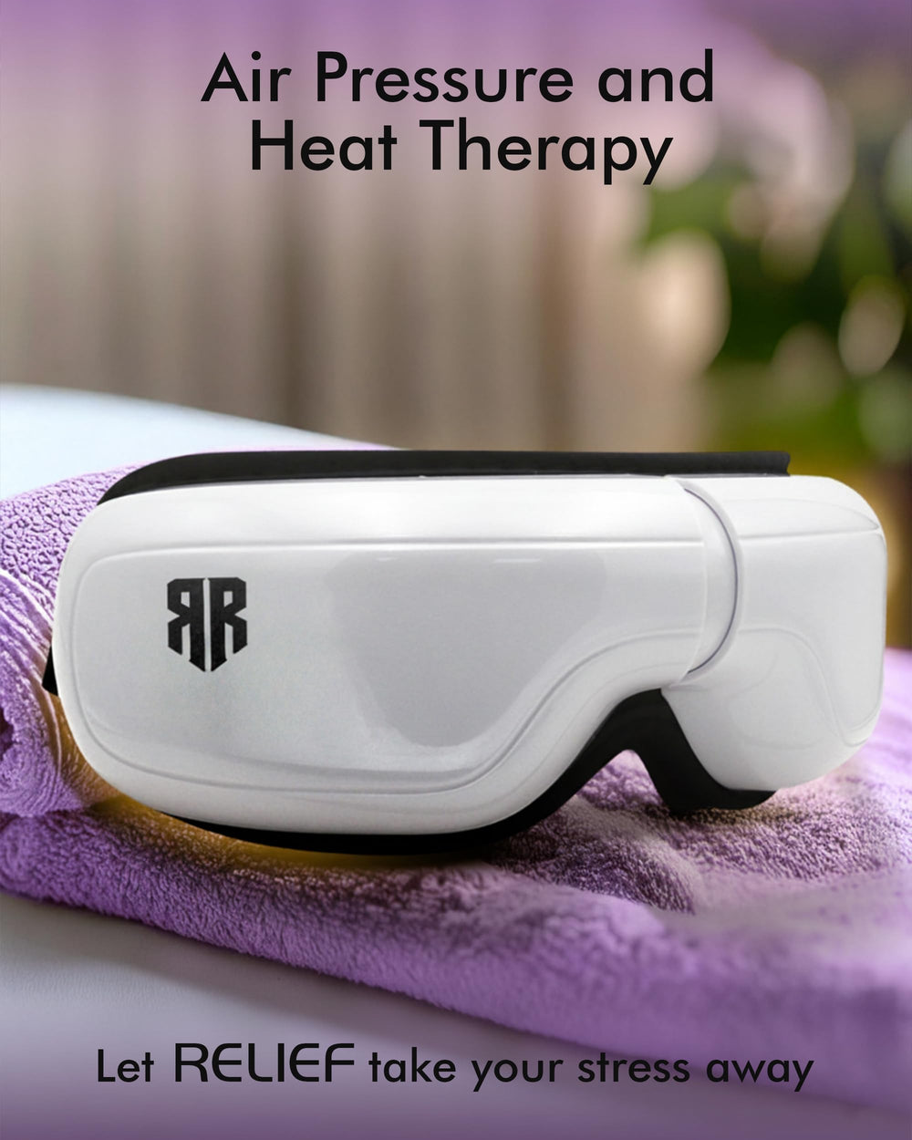 Relief Rebel whisper-quiet motor enables discreet relaxation sessions.