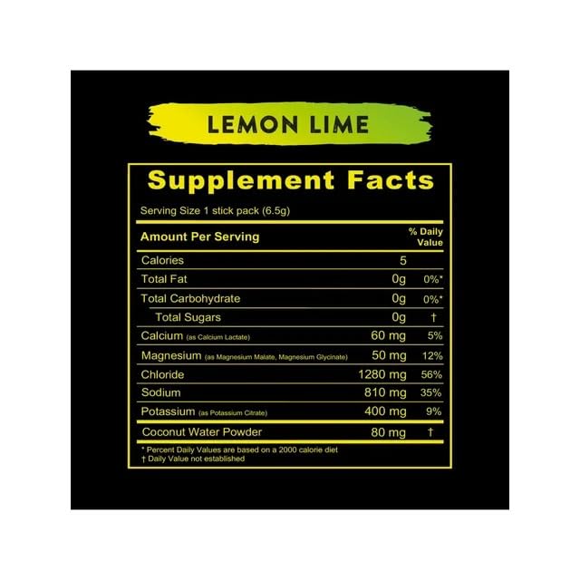 RELITE Re-Lyte lemon lime powder dissolving in water
