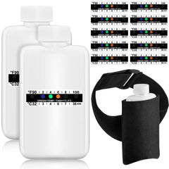 Remagr urine kit bottles with two containers for convenient sampling
