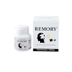 REMORY plasmalogen sea squirt supplement bottle ready for daily use
