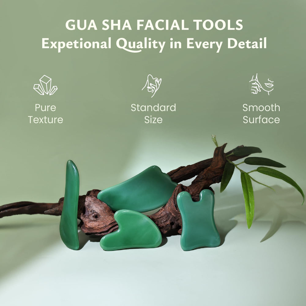 Rena Chris Guasha neck and shoulder tools target tension and relaxation.