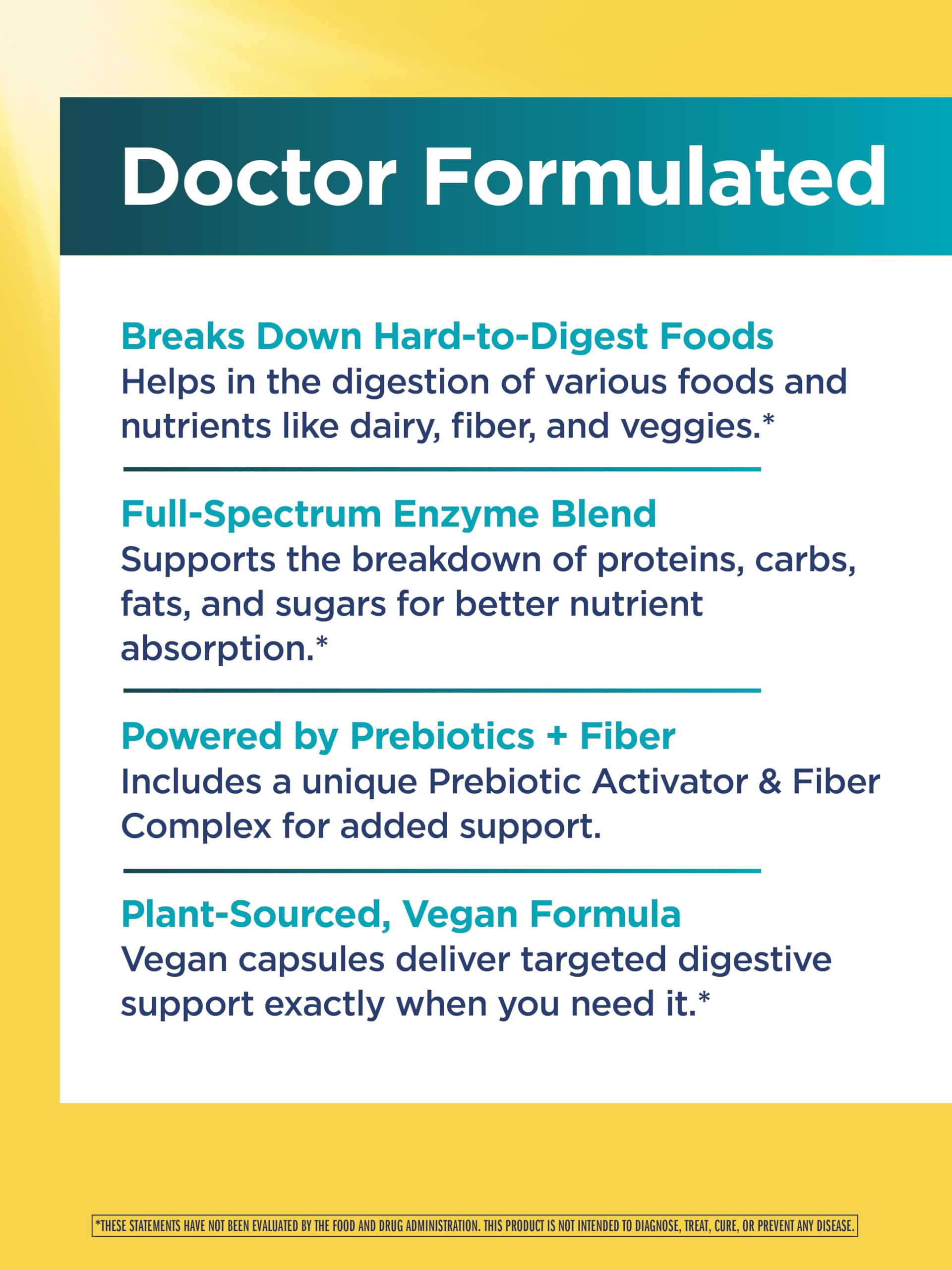 Renew Life Florazyme probiotic blend labeled 3 billion CFU for gut health.