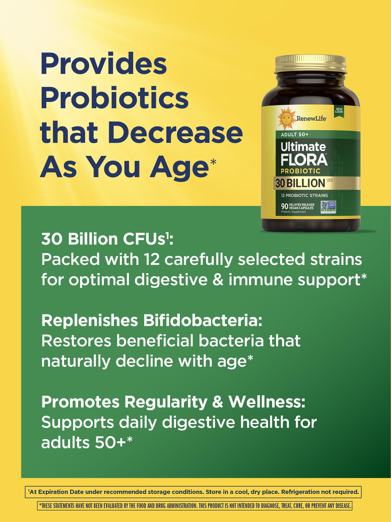 Gluten-free, dairy-free, and soy-free formula for adults 50 plus.