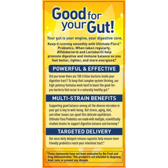 Renew Life Ultimate Care probiotic capsules delivering twelve strains for digestive balance and respiratory health