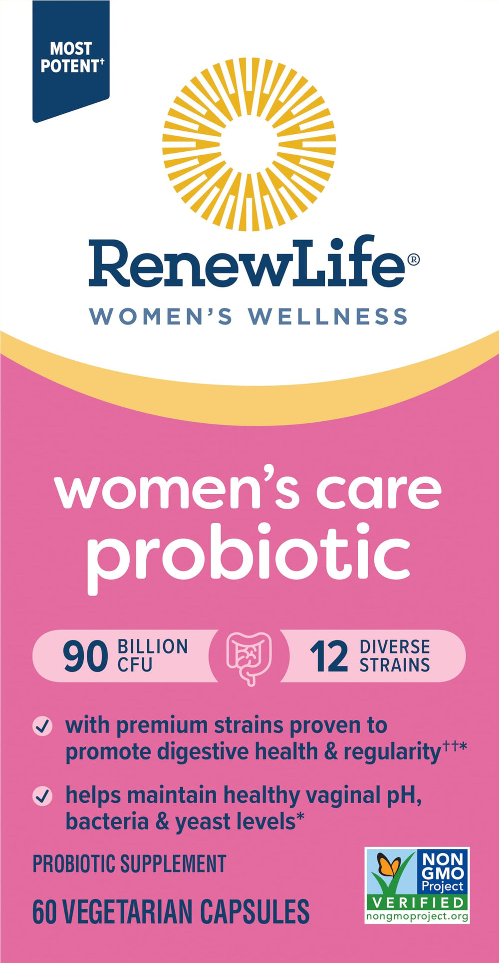 Packaging emphasizes gluten-free and Non-GMO formula