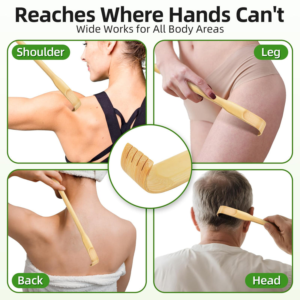 Renook rasca-dorso con enganche colgante para guardarlo.