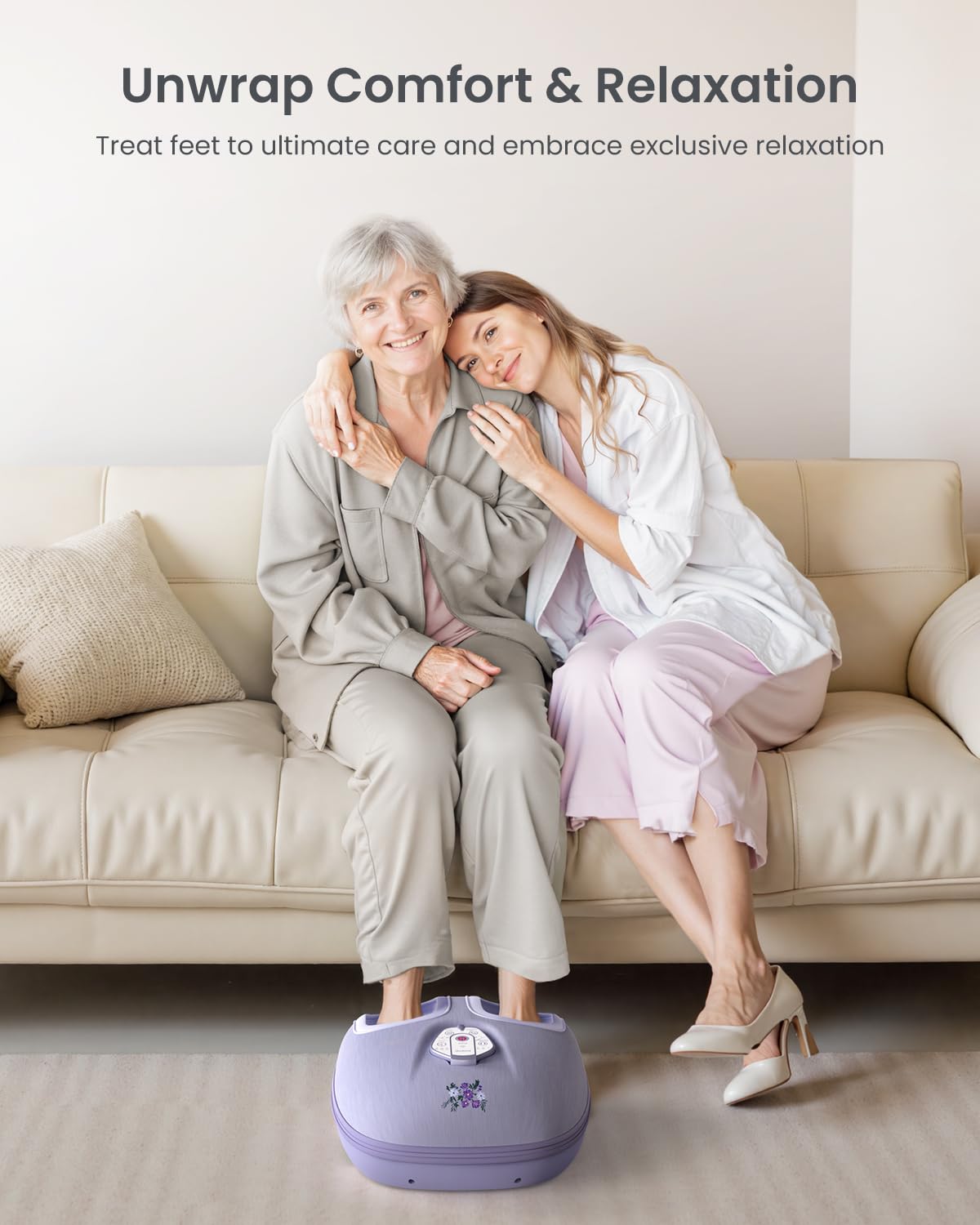 RENPHO 2026 upgrade technology detail highlighting enhanced kneading