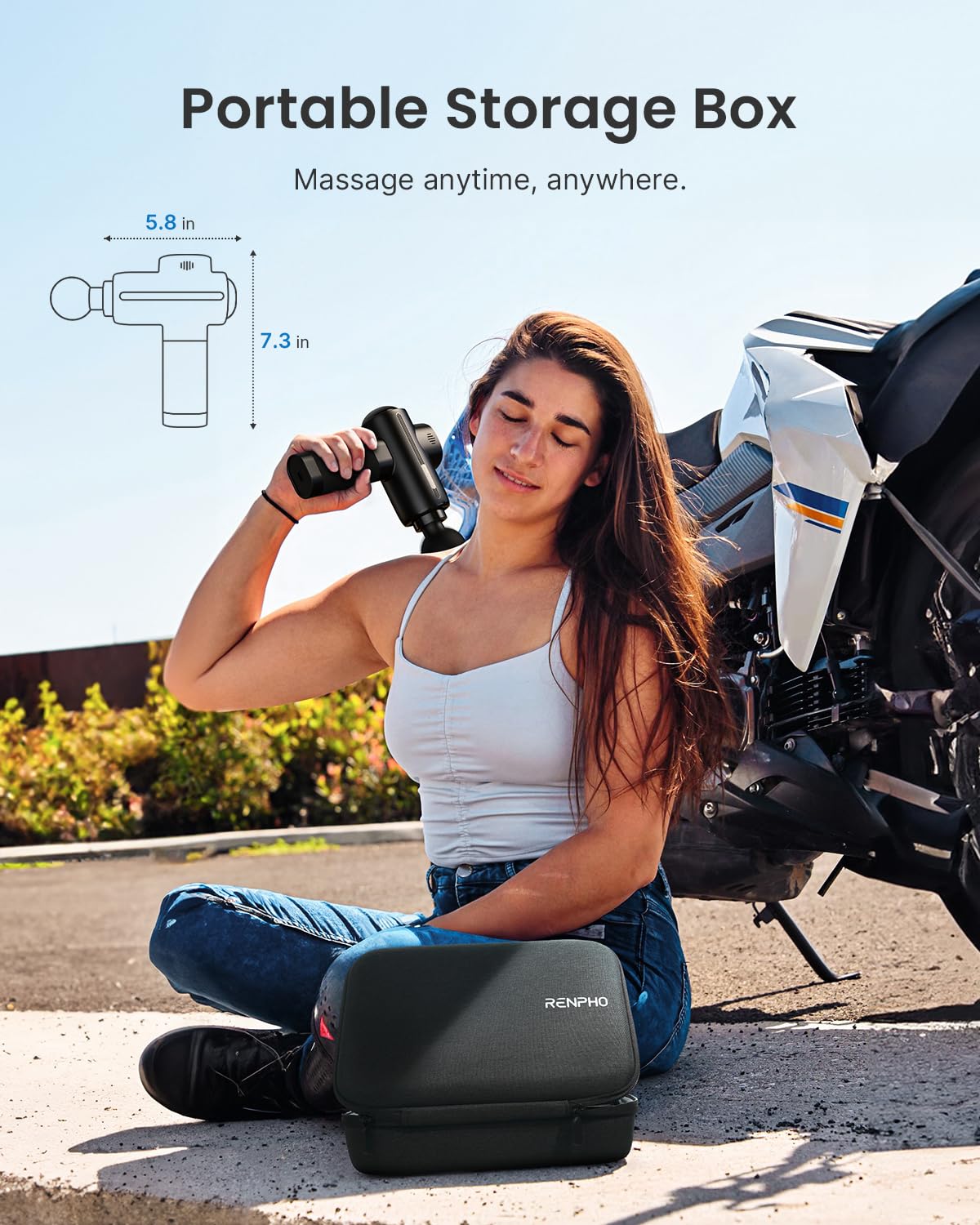 RENPHO brushless motor delivers durable, smooth performance over time.