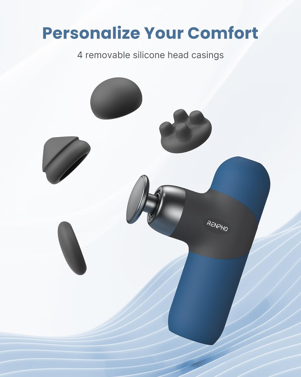 RENPHO claw-shaped head with four nodes for deep access