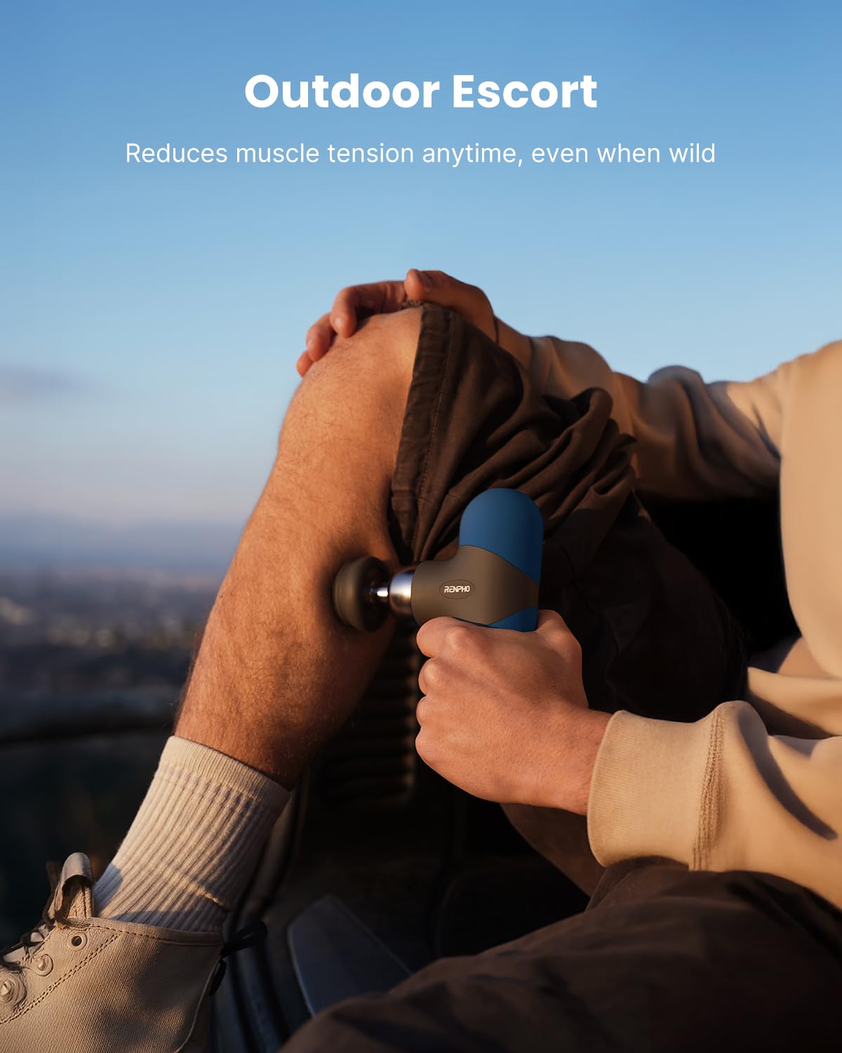 RENPHO mini delivers 6mm deep percussive action for targeted relief