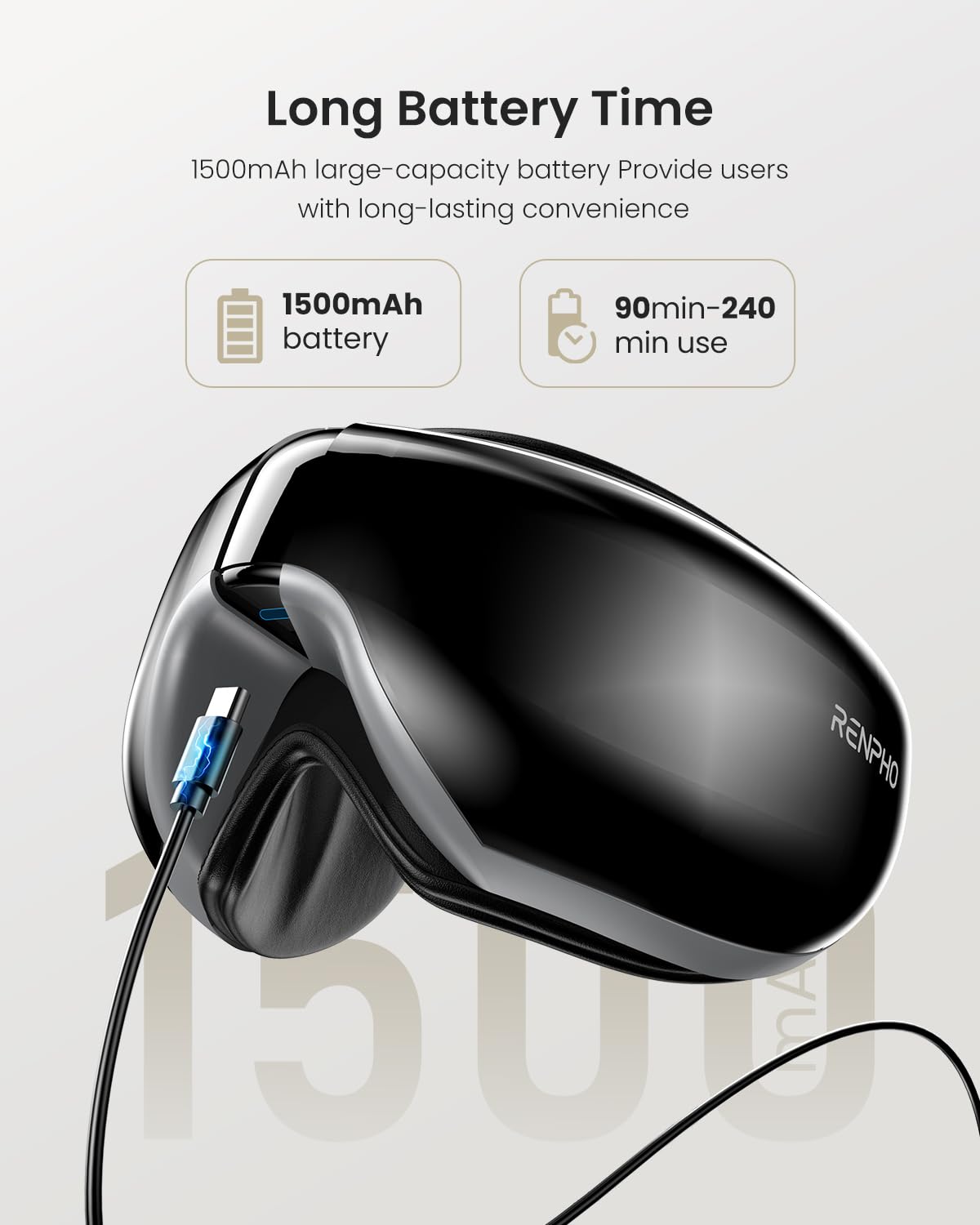 RENPHO Eyeris 1 quiet operation for peaceful use