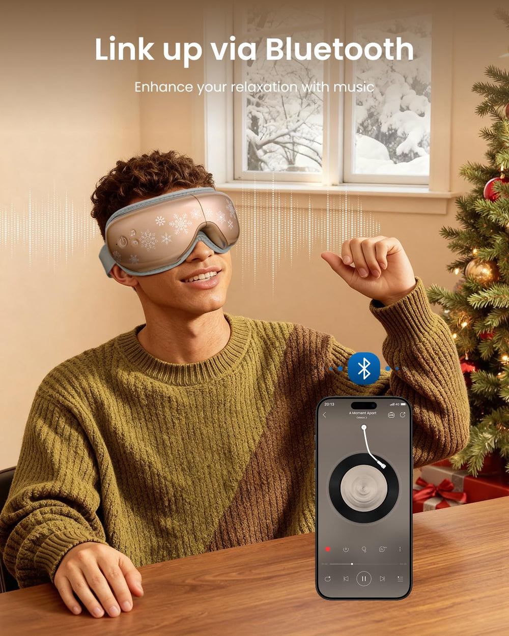 RENPHO Eyeris 1 Christmas edition gift packaging for thoughtful gifting