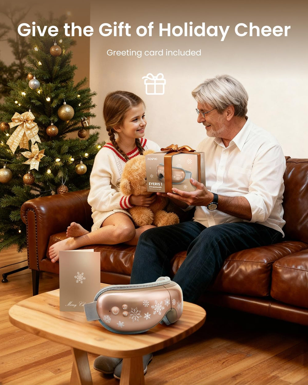 RENPHO Eyeris 1 compact foldable design ideal for travel and on-the-go use