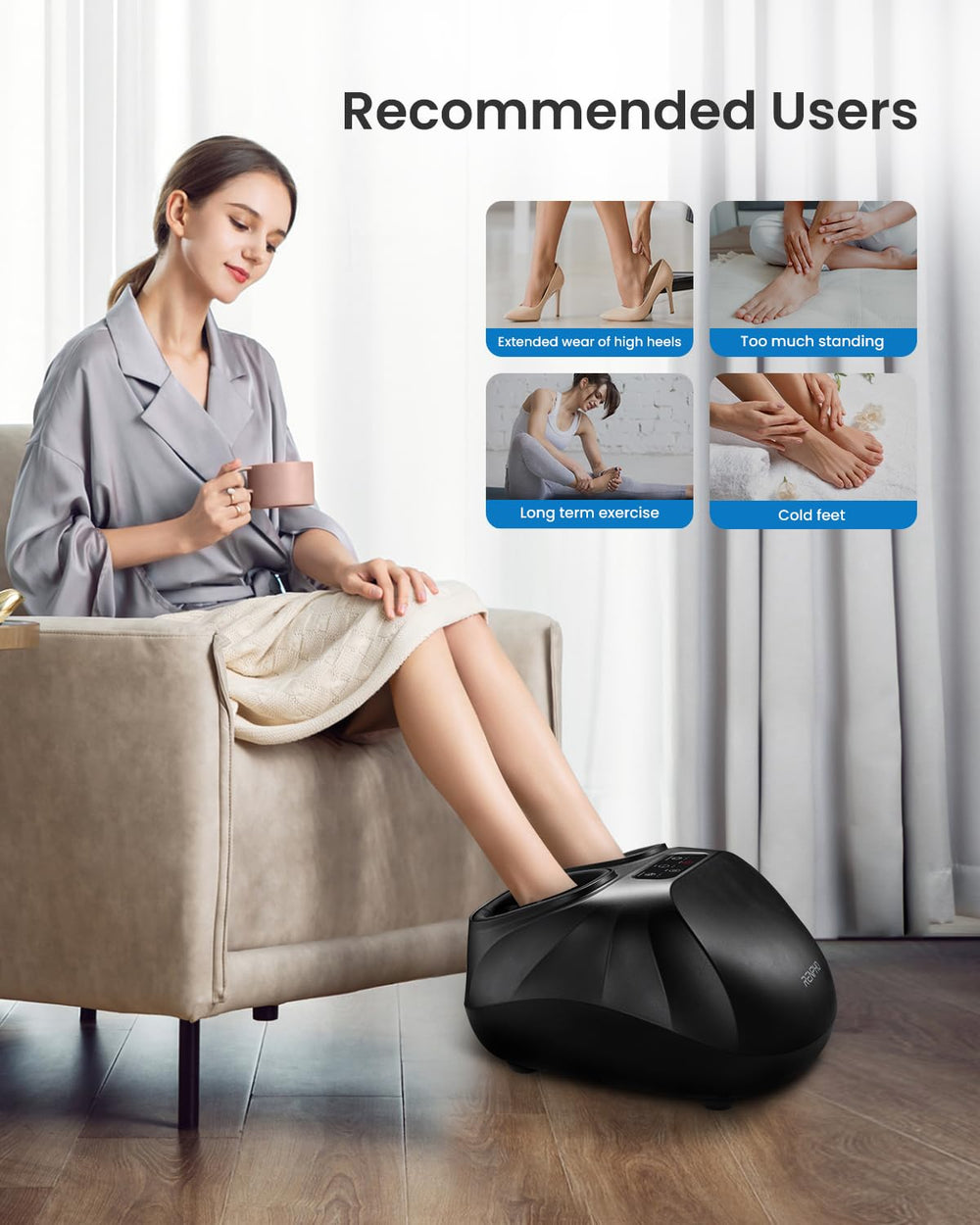 RENPHO gift-ready massager is ideal for birthdays and holidays