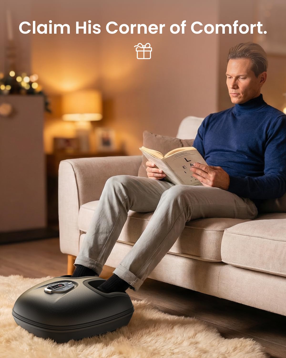 NTC temperature control maintains steady heat during use.