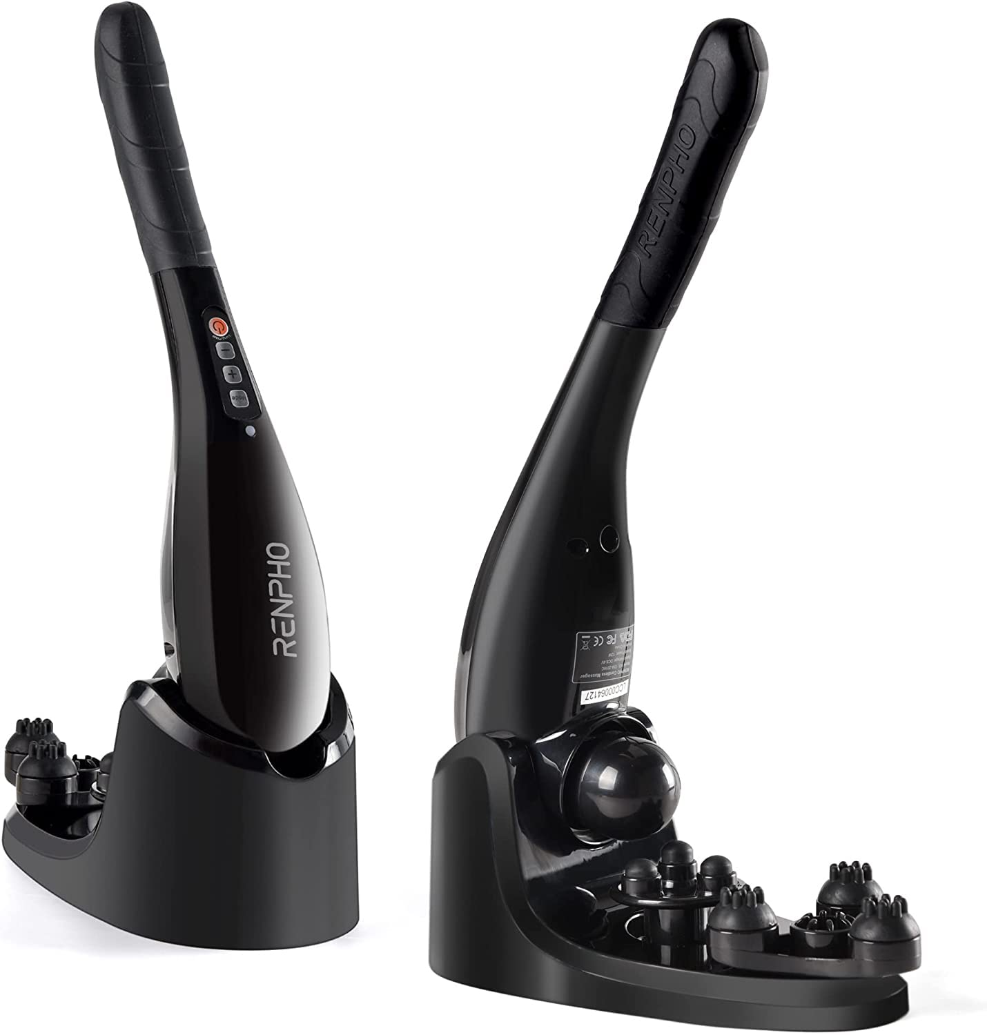 RENPHO massager with five interchangeable attachments for personalization