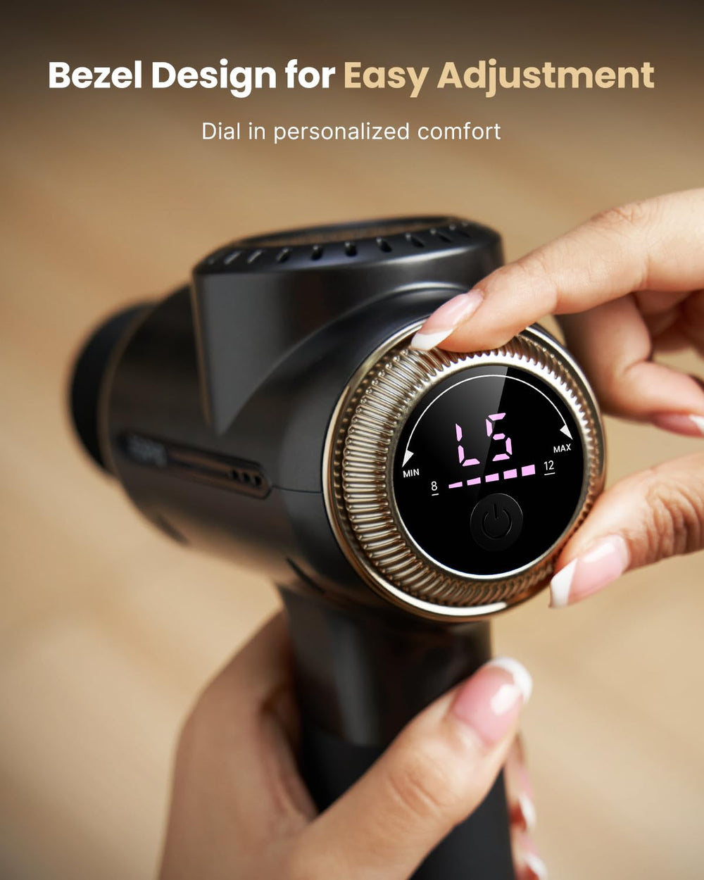 RENPHO massage gun high-capacity battery enables longer sessions between charges.